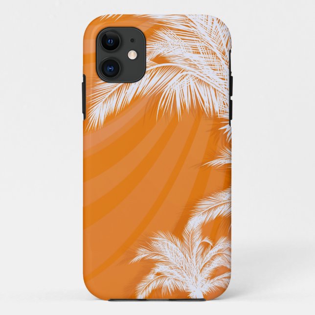 Sunset Plam Trees Case-Mate iPhone Case (Back)