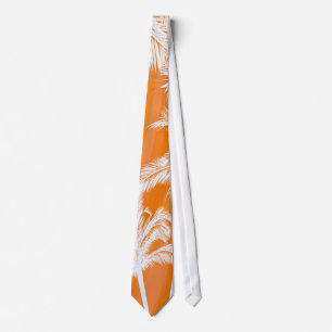 Sunset Plam Trees Tie