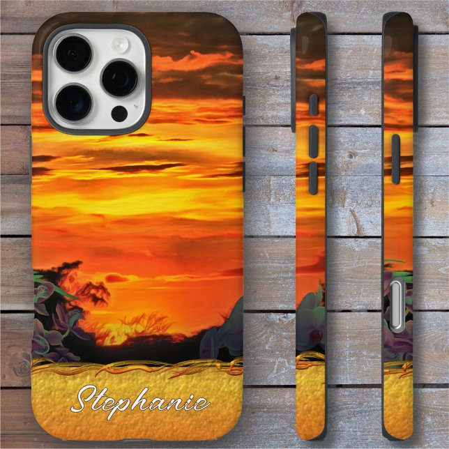 Sunset Plaza Marina 2584 Case-Mate iPhone Case (Creator Uploaded)