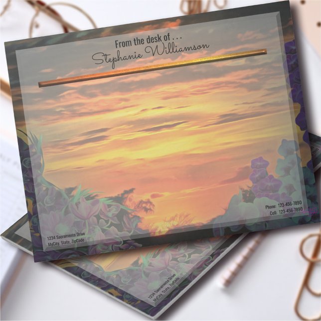 Sunset Plaza Marina 2584 Notepad (Creator Uploaded)