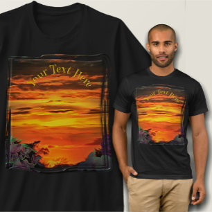 Sunset Plaza Marina 2584 T-Shirt