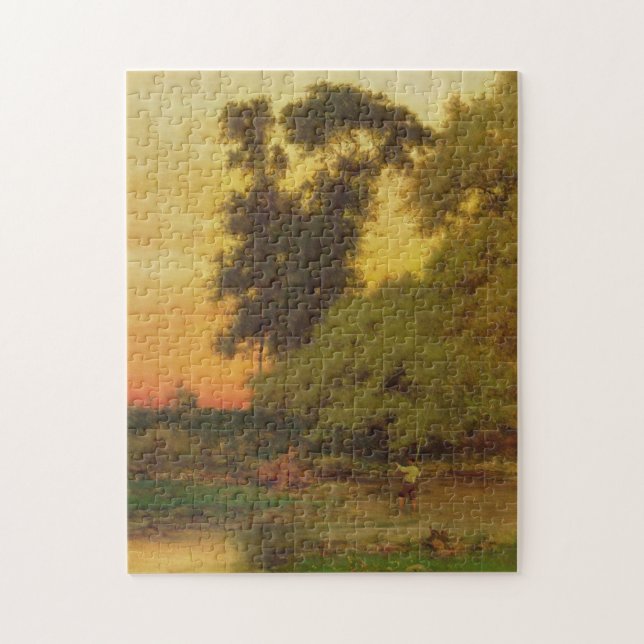 Sunset, Pompton, NJ Jigsaw Puzzle (Vertical)