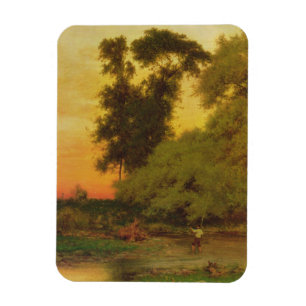 Sunset, Pompton, NJ Magnet