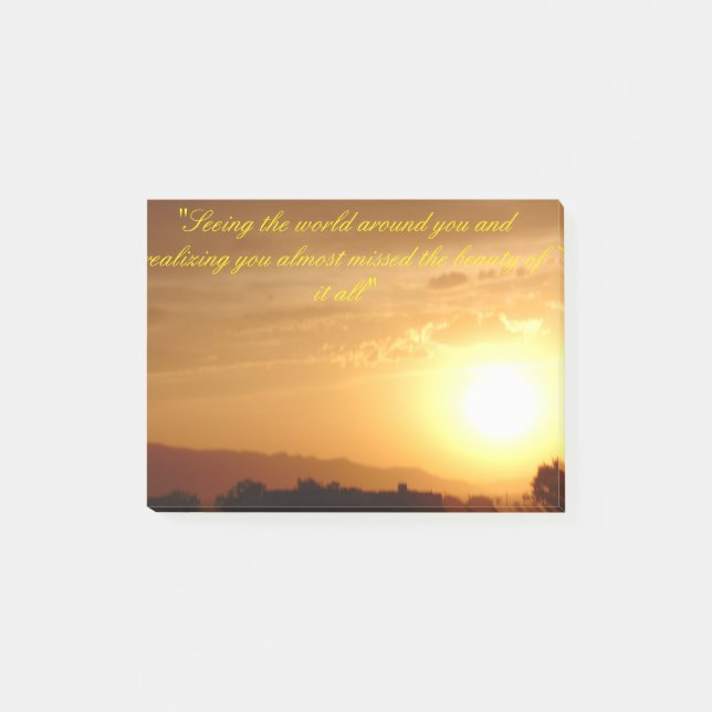 Sunset Post-it Notes (Front)