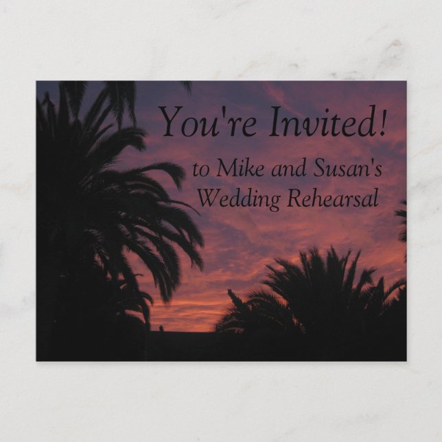 Sunset Postcard (Front)