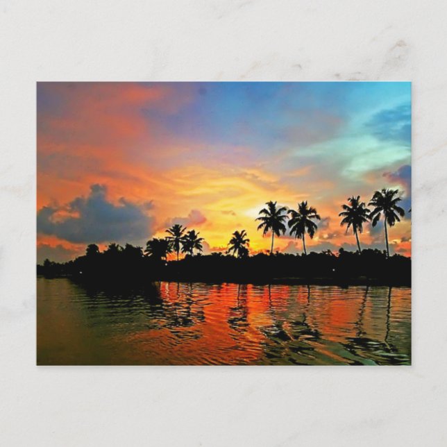 sunset postcard (Front)