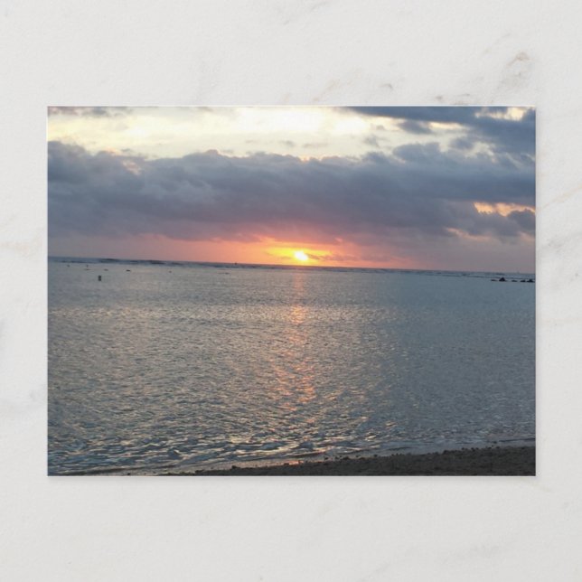 sunset postcard (Front)