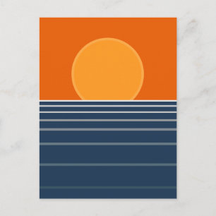 Sunset  postcard