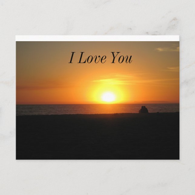 Sunset Postcard (Front)