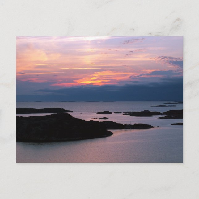 Sunset Postcard (Front)