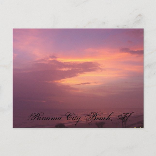 Sunset Postcard (Front)