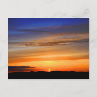 Sunset Postcard