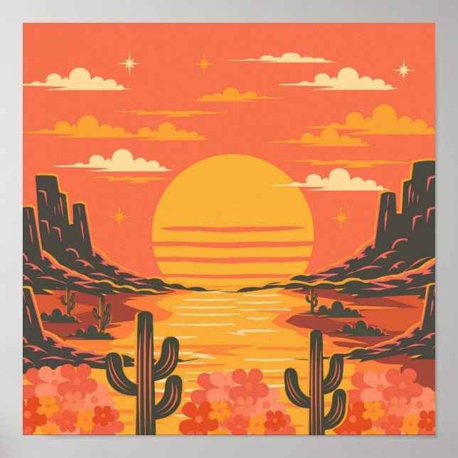 Sunset Poster (Front)