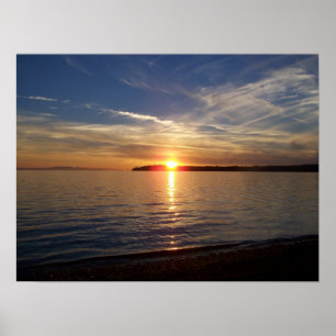 sunset poster
