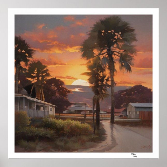 Sunset Poster (Front)