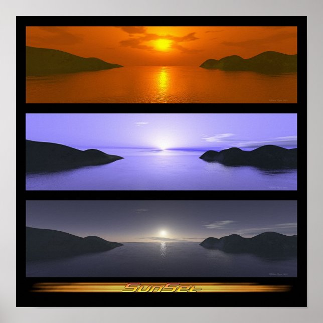 Sunset Poster (Front)
