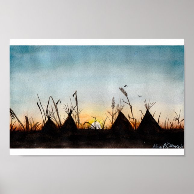 Sunset Poster (Front)