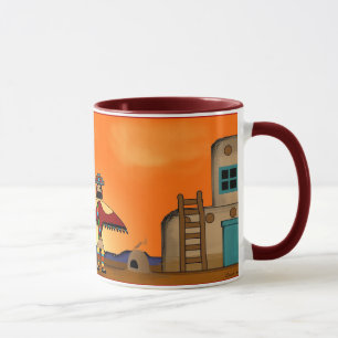 Sunset Pueblo Mug
