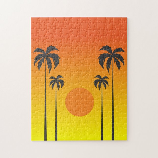 Sunset Puzzle (Vertical)