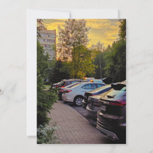 Sunset Quietude Save The Date – Customisable