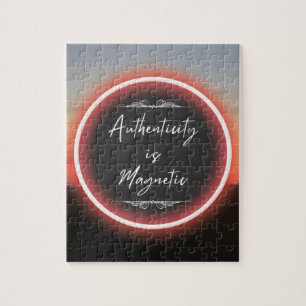 Sunset Quote Jigsaw Puzzle