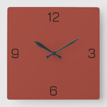 Sunset Red Terracotta 9F392B Colour Add Name Optio