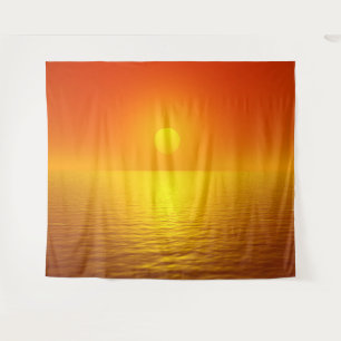 Sunset Reflection Tapestry