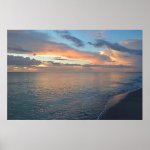 Sunset Reflections On The Water Poster