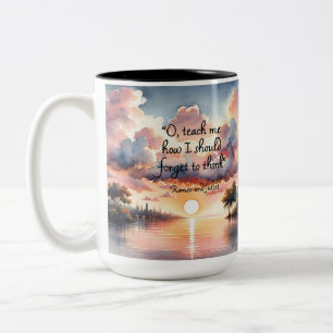 Sunset Reflections - Romeo and Juliet Quote Mug