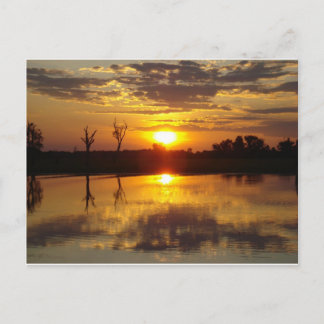 Sunset Reflecton Postcard