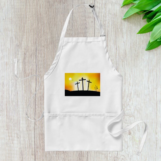 Sunset Religious Crosses  Standard Apron (Creator Uploaded)