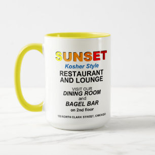 Sunset Restaurant and Lounge, Chicago, IL Mug