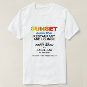 Sunset Restaurant and Lounge, Chicago, IL T-Shirt