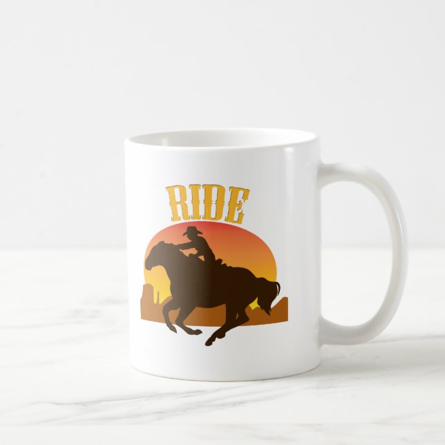 Sunset Ride Coffee Mug (Right)