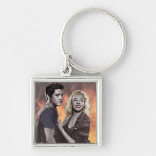 Sunset Ride Key Ring