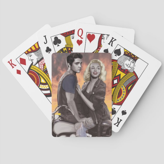 Sunset Ride Playing Cards (Back)