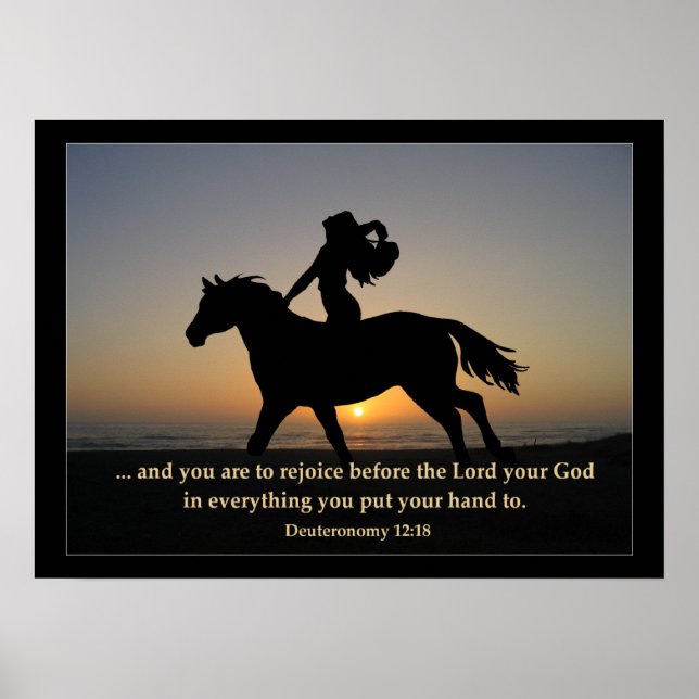 Sunset Ride Poster (Front)