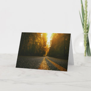 Sunset Road Card