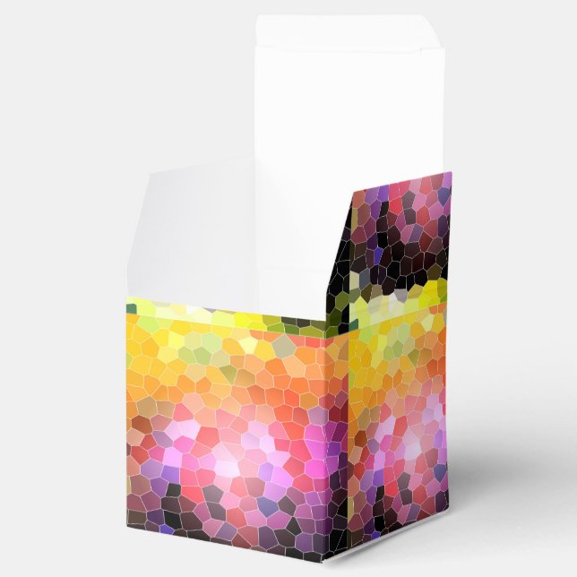 Sunset Rocks Favour Box (Opened)