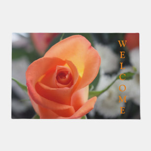 Sunset Rose Welcome Mat