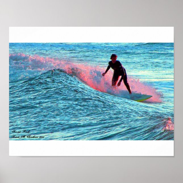 "Sunset Rush" Print (Front)