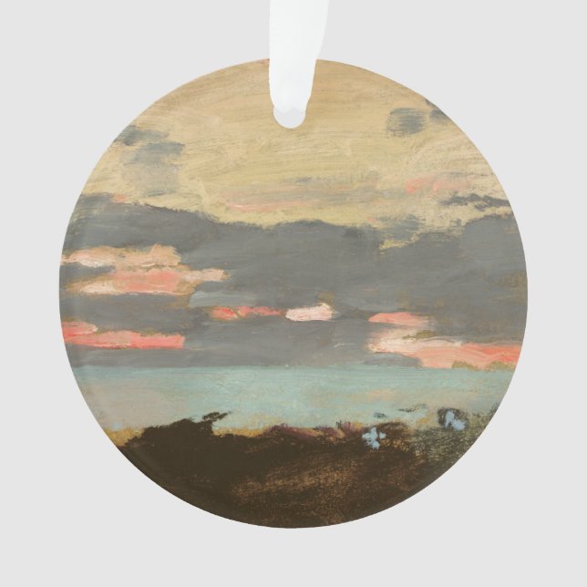 Sunset, Saco Bay Ornament (Front)