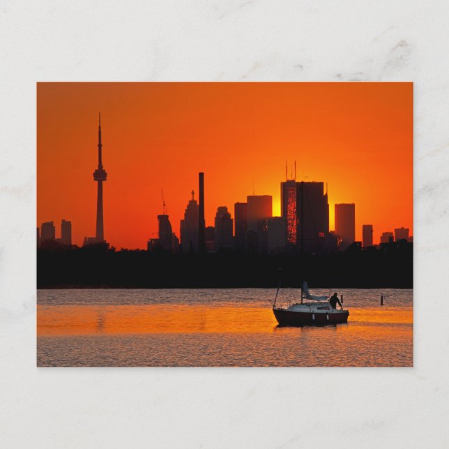 Sunset Sail Postcard (Front)