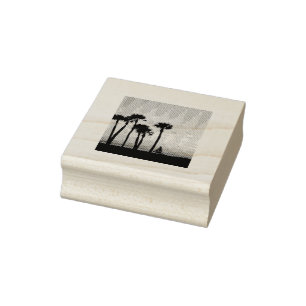 Sunset Sail Rubber Stamp