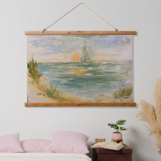 Sunset Sail Tapestry