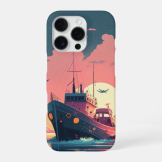 Sunset Sailboat Journey _iphone case 