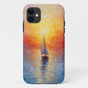 Sunset Sailboat Mobile Case