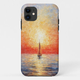 Sunset Sailboat Mobile Case