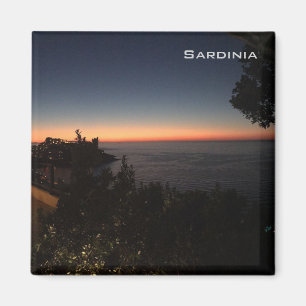 Sunset - Sardinia Magnet