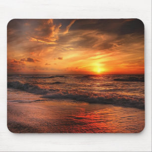 Sunset  Scenery Mouse Pad